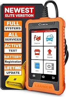 LAUNCH X431 Elite for Benz OBD2 Full System Code Reader, 31+ Functions, Bi-Directional Car Diagnostic Tool for Benz/Maybach/Sprinter, ECU Coding Key Programming OBDII Scanner,Update without cost