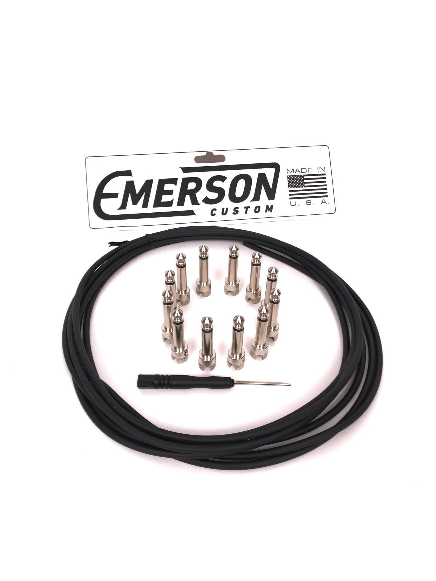Emerson Custom DIY Solderless Pedal Board Cable Kit (Blue)