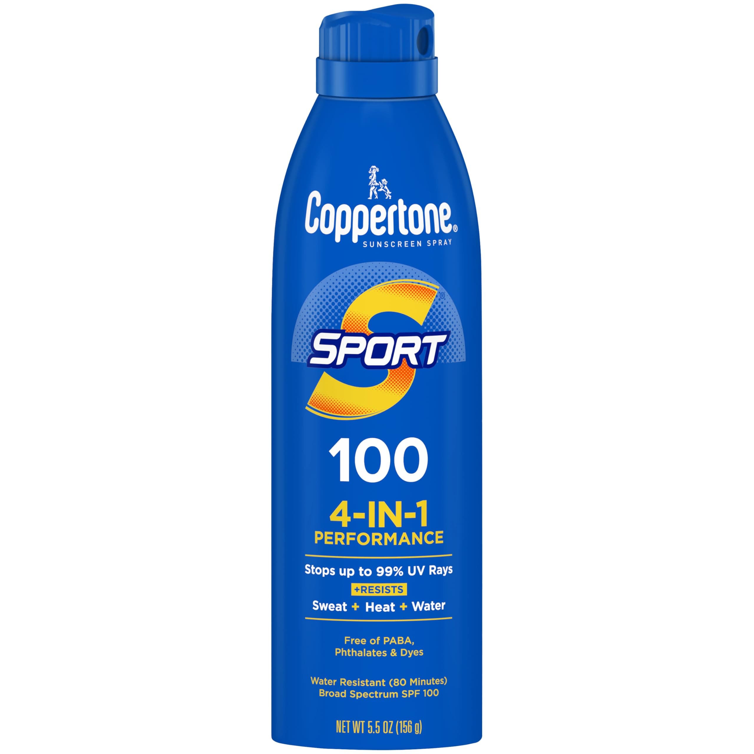 SPORT Continuous Sunscreen Spray Broad Spectrum SPF 100 (5.5 Ounce) (Packaging may vary)
