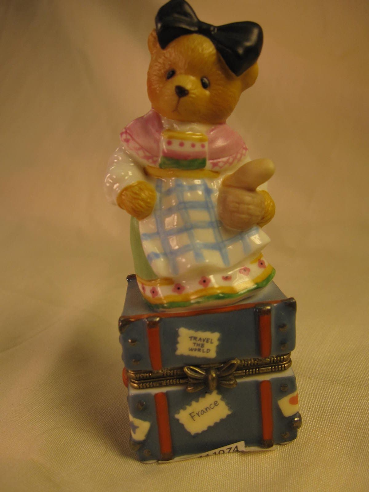 Cherished Teddies.......... France ... Box Figurine