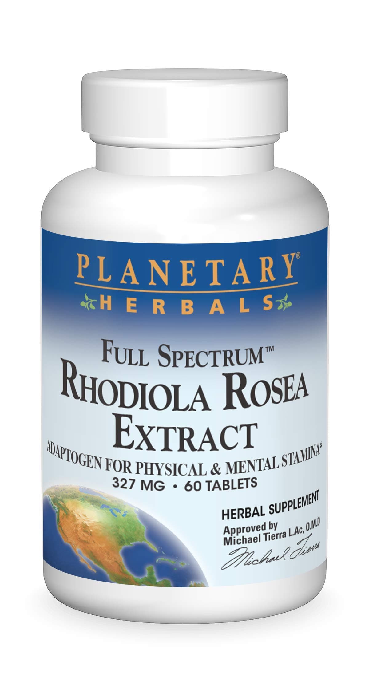 Full Spectrum Rhodiola Rosea Extract Tablets, 60 Count