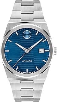 - Bold Quest Men's Luxury Automatic Watch - Swiss Self-Winding Movement, Stainless Steel Bracelet, Water Resistance 50 Meters (5ATM) - Classic Timepiece - Gift for Him - 39mm