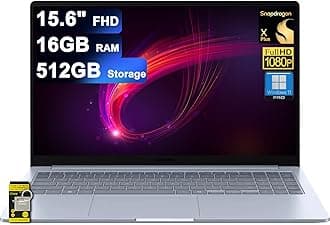 SamsungGalaxy Book 4 Edge Laptop 15.6" FHD Snapdragon X Plus 8-core X1P-42-100 (Up to 45 Tops) 16GB RAM 512GB Storage for Creator Designer Business Professional Win11Pro ICP Hub/AI Copilot+ PC