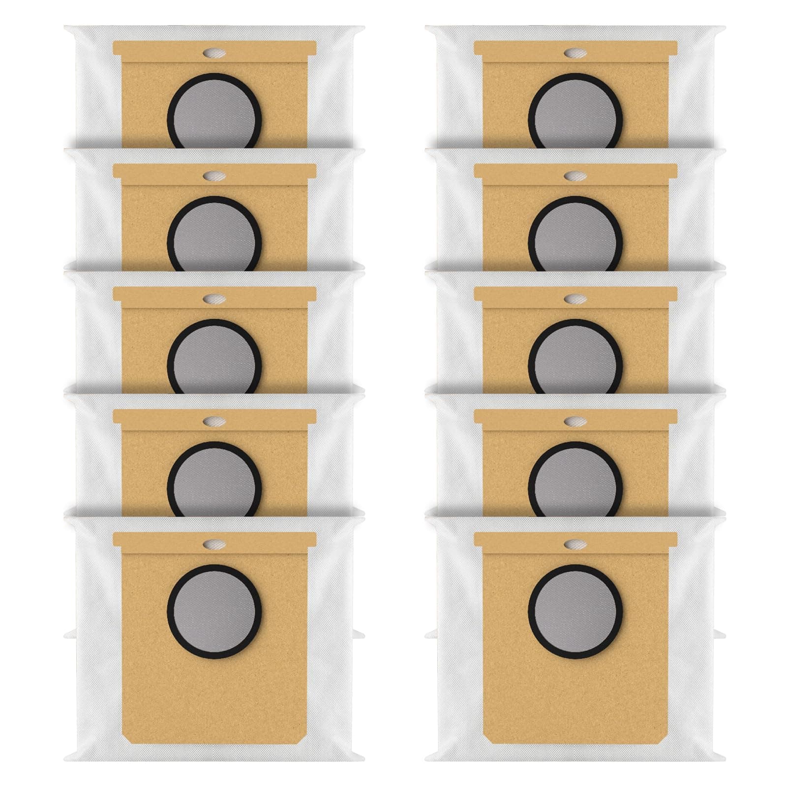 L60 Replacement Dust bags for eufy L50 SES, L60 SES Self-Empty Station, 10 Pack