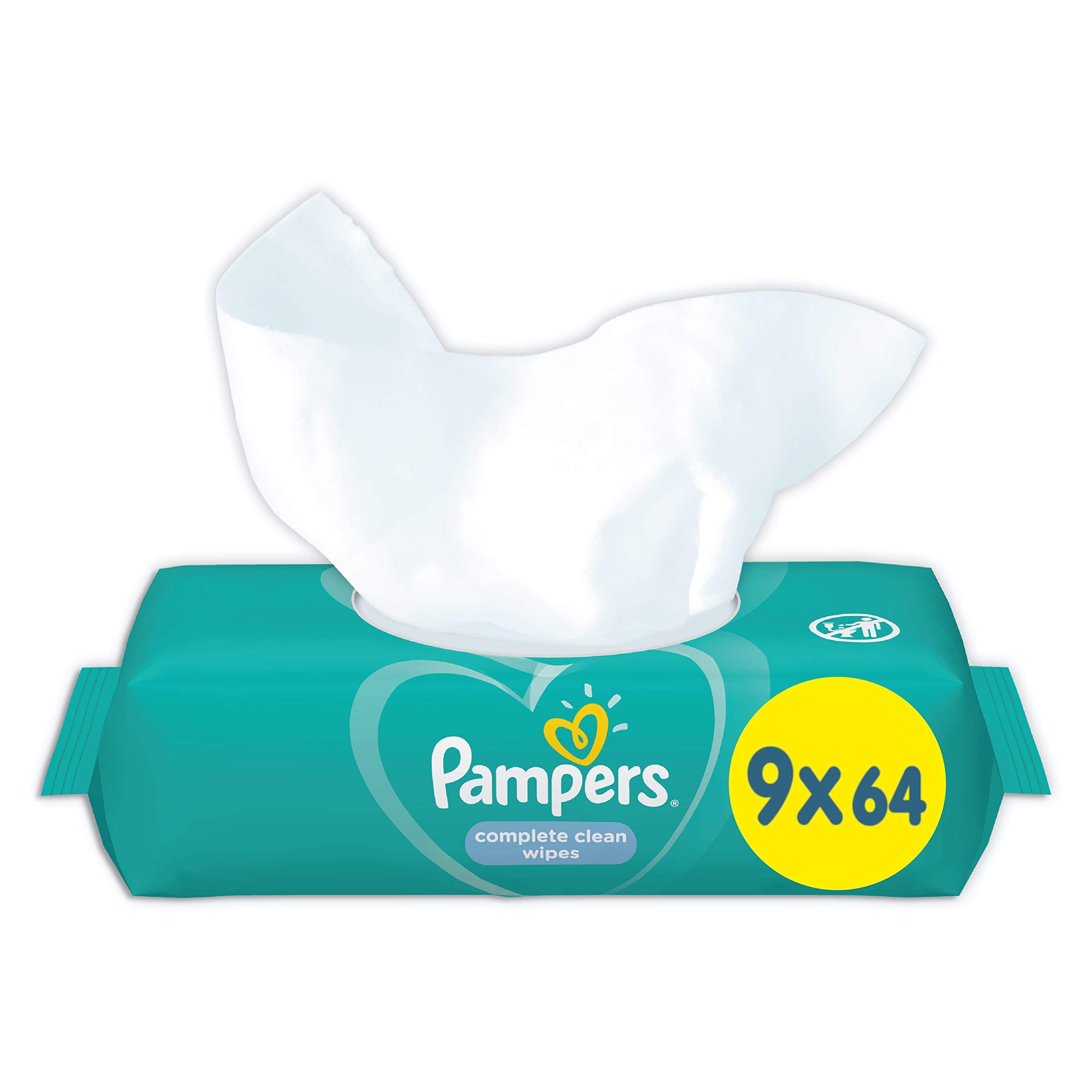 Pampers Complete Clean Baby Wipes, 576 Count