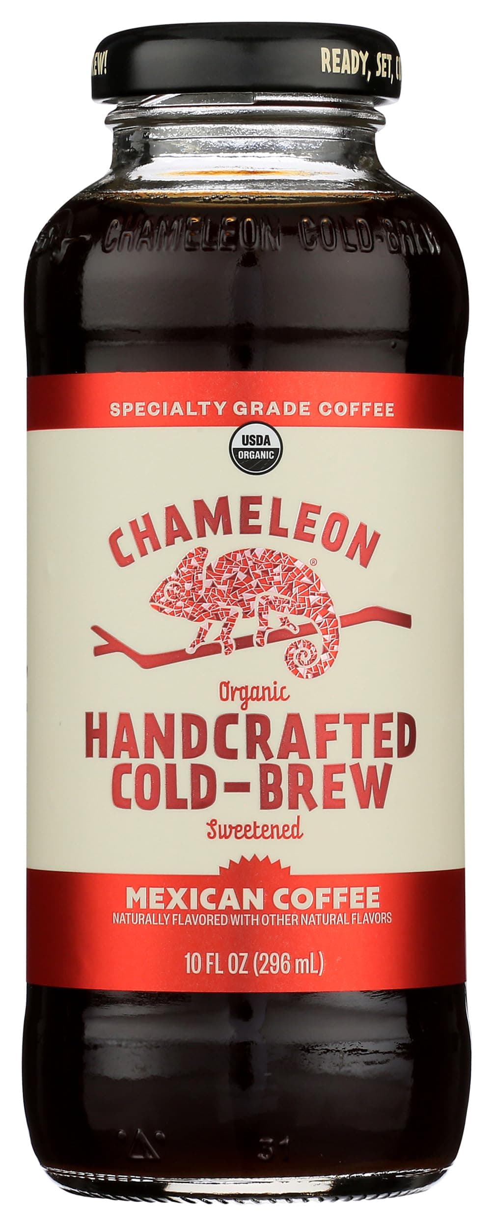Chameleon Cold-Brew, Ready-to-Drink Mexican Coffee, 10 oz