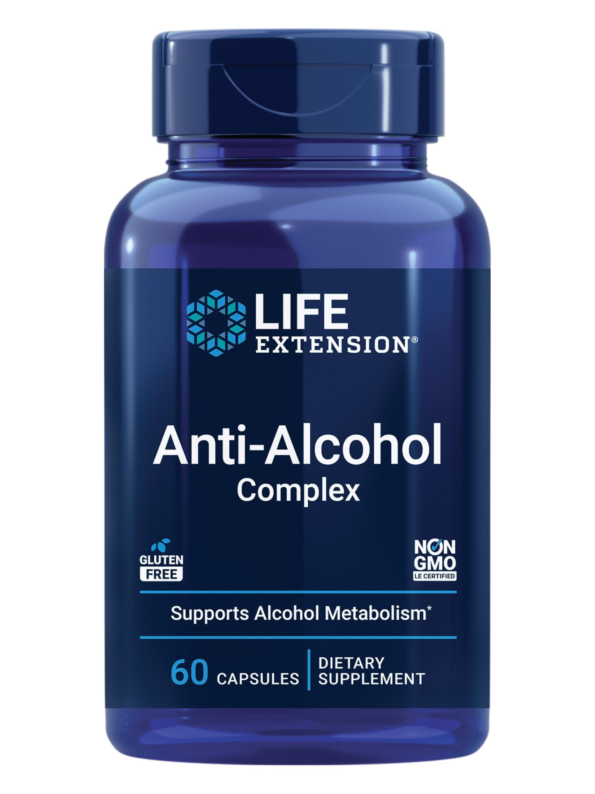 Anti-Alcohol with Hepatoprotection Complex, 60 Count