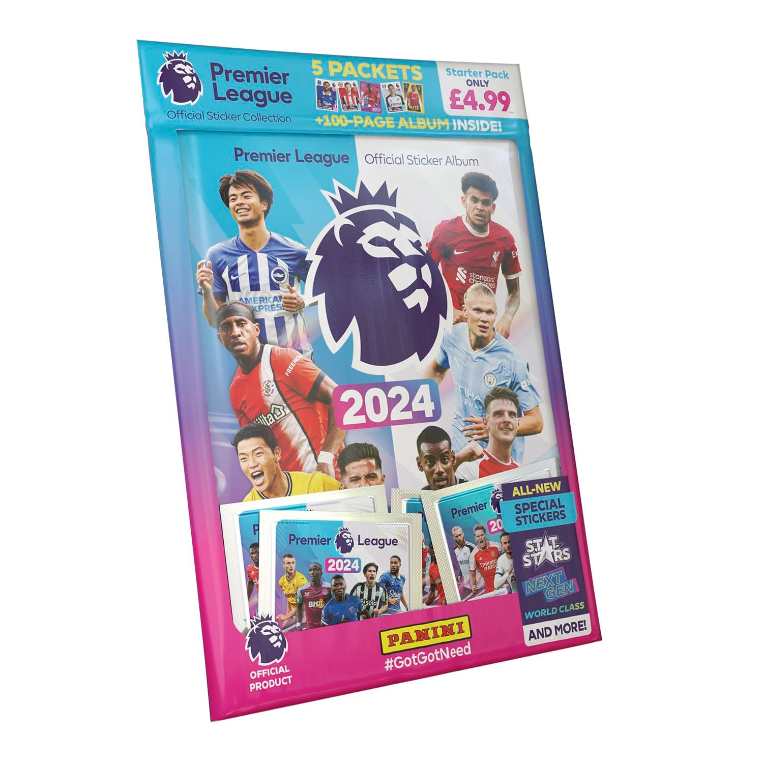 PANINIPremier League 2023/24 Sticker Collection Starter Pack