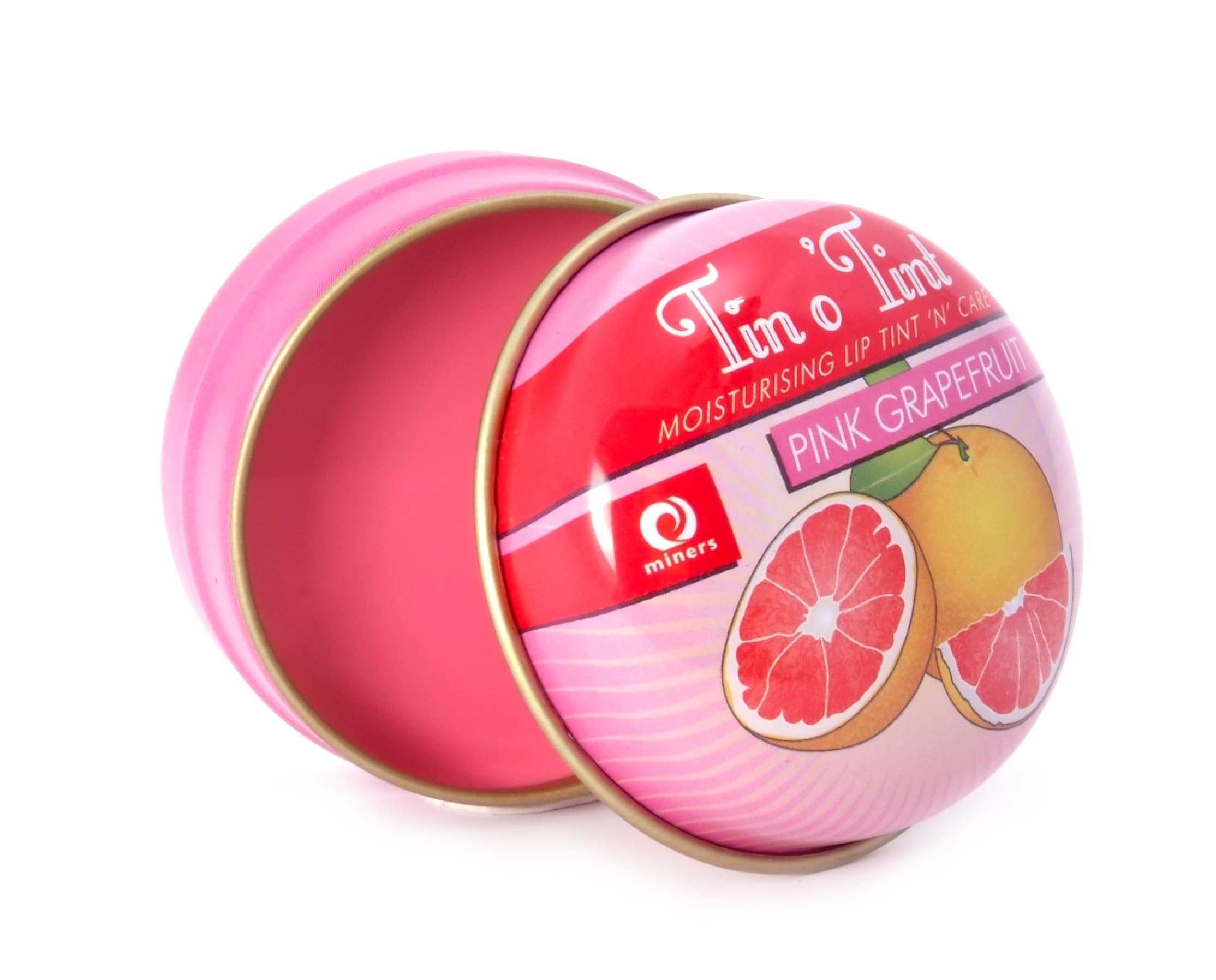 Miners Cosmetics Tin O Tint Pink Grapefruit