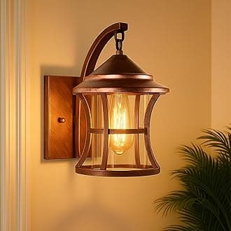 SINOMAN Antique Copper Elegant Swing Arm Metal Wall Light Lamp with Glass Shade Sconce Lighting Mounted Fixture Decorative Wall Lamp Perfect for Living Room, Bedroom, Hallway (Without Bulb)