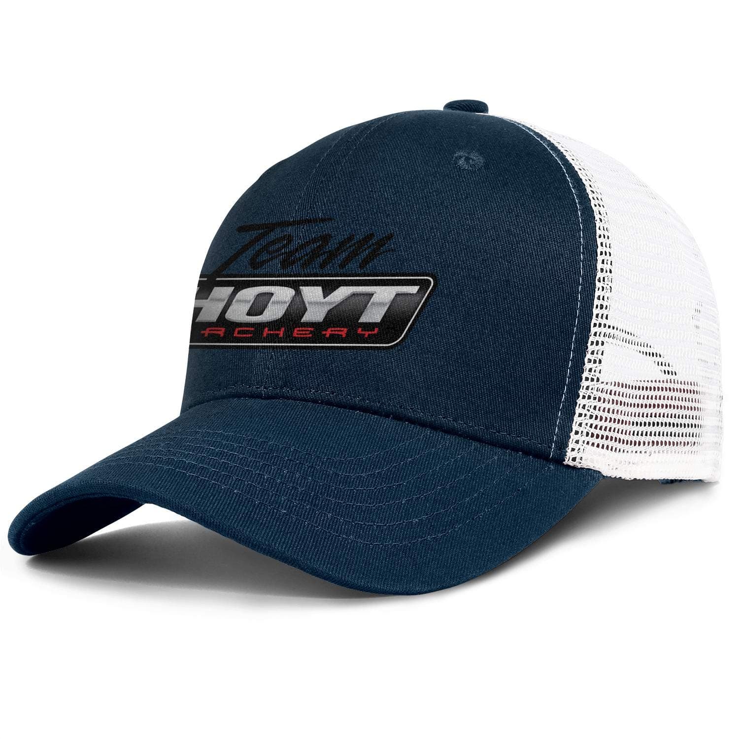 Unisex Man Baseball Hat Low Key Adjustable Mesh Captain Hoyt-Archery-Logo-Flat Caps