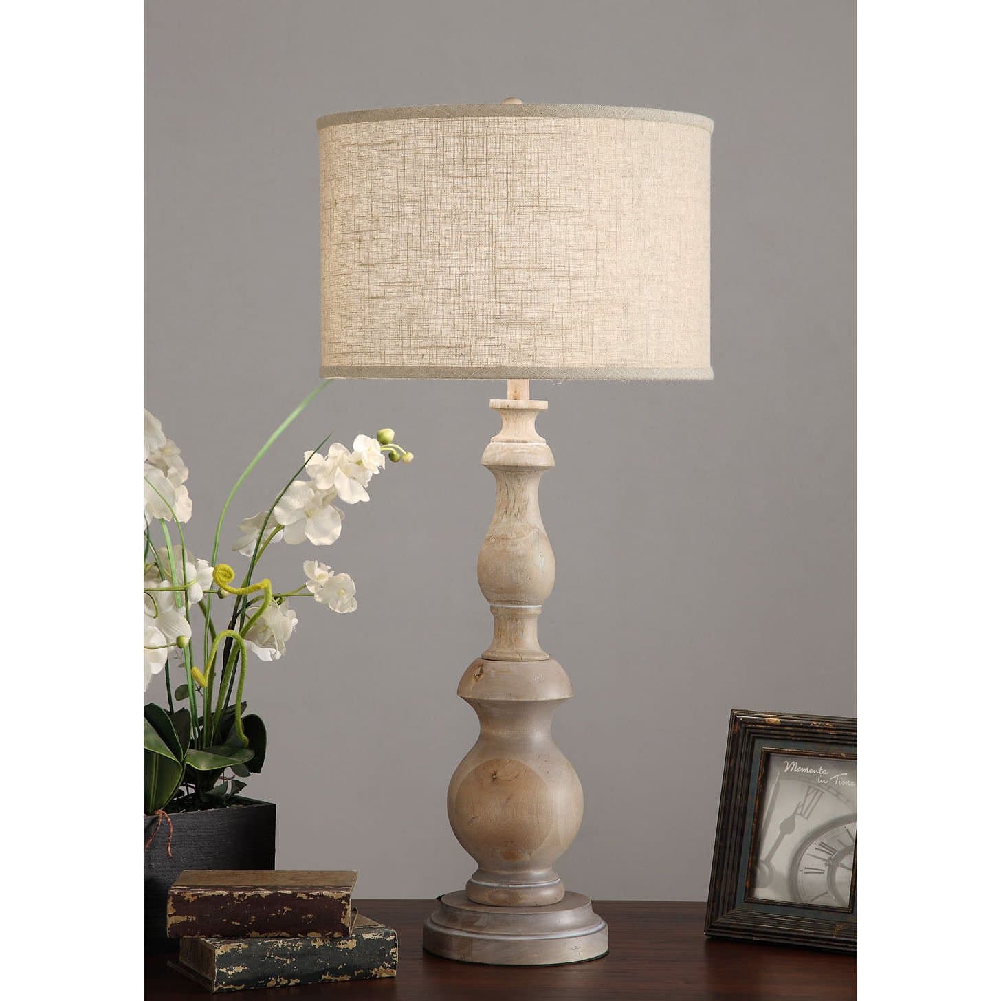 Siam Circus Latte Grand 38" Oversized Table Lamp