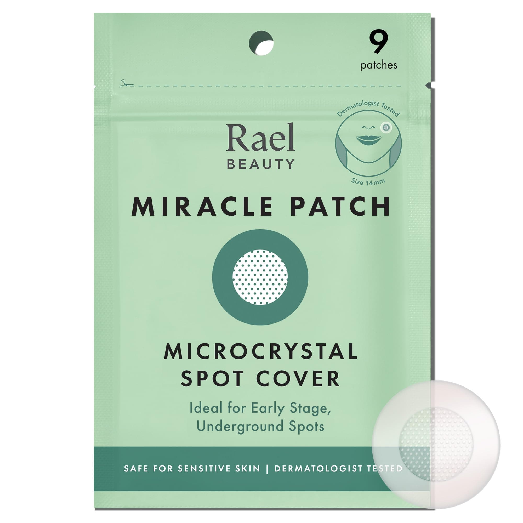 Rael Microneedle Technology Acne Healing Patch,9 Patches