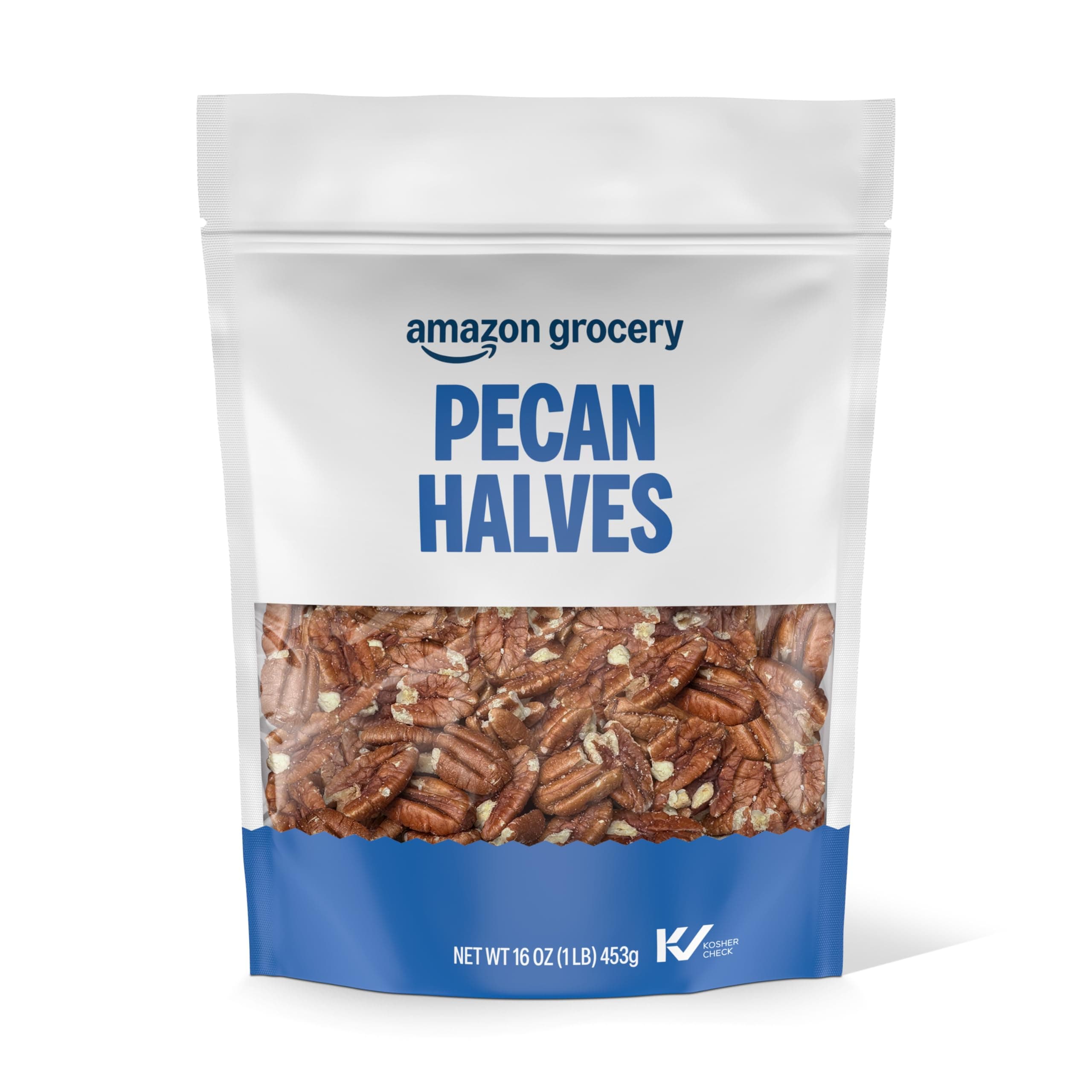 Pecan Halves, 16 Oz (Previously Happy Belly, Packaging May Vary)