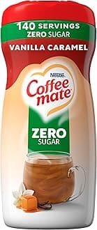 Coffee-mate Vanilla Caramel, Zero Sugar Powdered Coffee Creamer, 10.2 Ounce (Pack of 6)