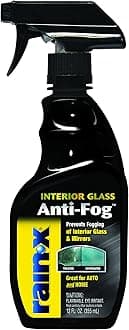Rain-X Anti-Fog Trigger | 355 ML Pack of 1 | Reduces Interior Fogging | Removes Smoke Residue | Ideal for Automotive and Marine Glass | Perfect for Home Glass and Mirrors | Ensures Clear Visibility