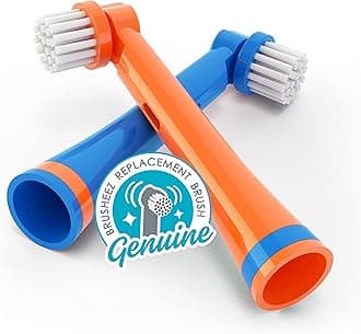 Brusheez® Electronic Toothbrush Replacement Brush Heads 2 Pack (Buddy The Bear)