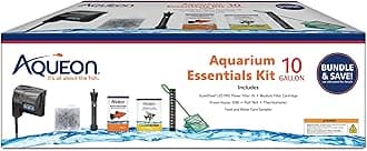 Fish Tank Aquarium Essentials Starter Kit for 10 Gallon Tanks