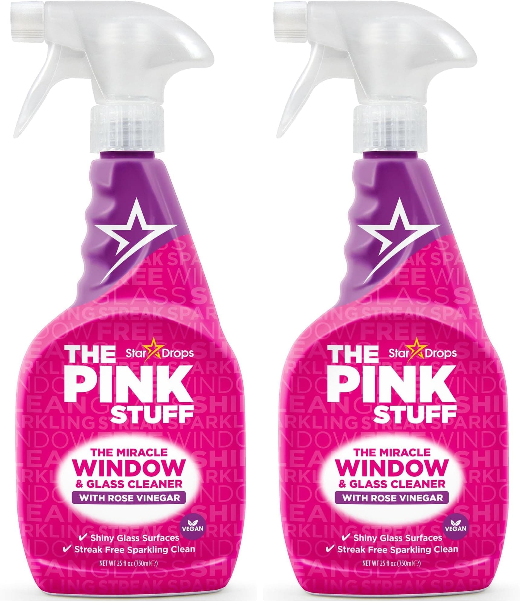 The Pink Stuff - The Miracle Window and Glass Cleaner (Pack of 2)
