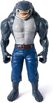 DC Comics, Batman Giant Series King Shark Action Figure, 30-centimetre Superhero Collectible Kids’ Toys for Boys and Girls Aged 3+