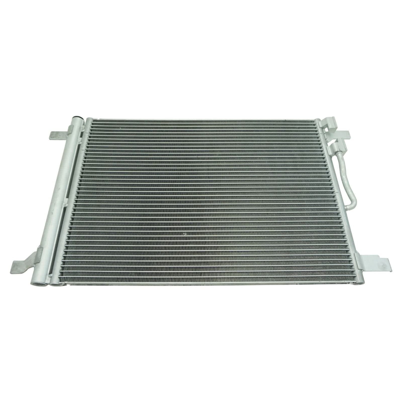 TRQ A/C Condenser and Receiver Drier Assembly Compatible with 2015-2019 Volkswagen Golf 2018-2020 Tiguan