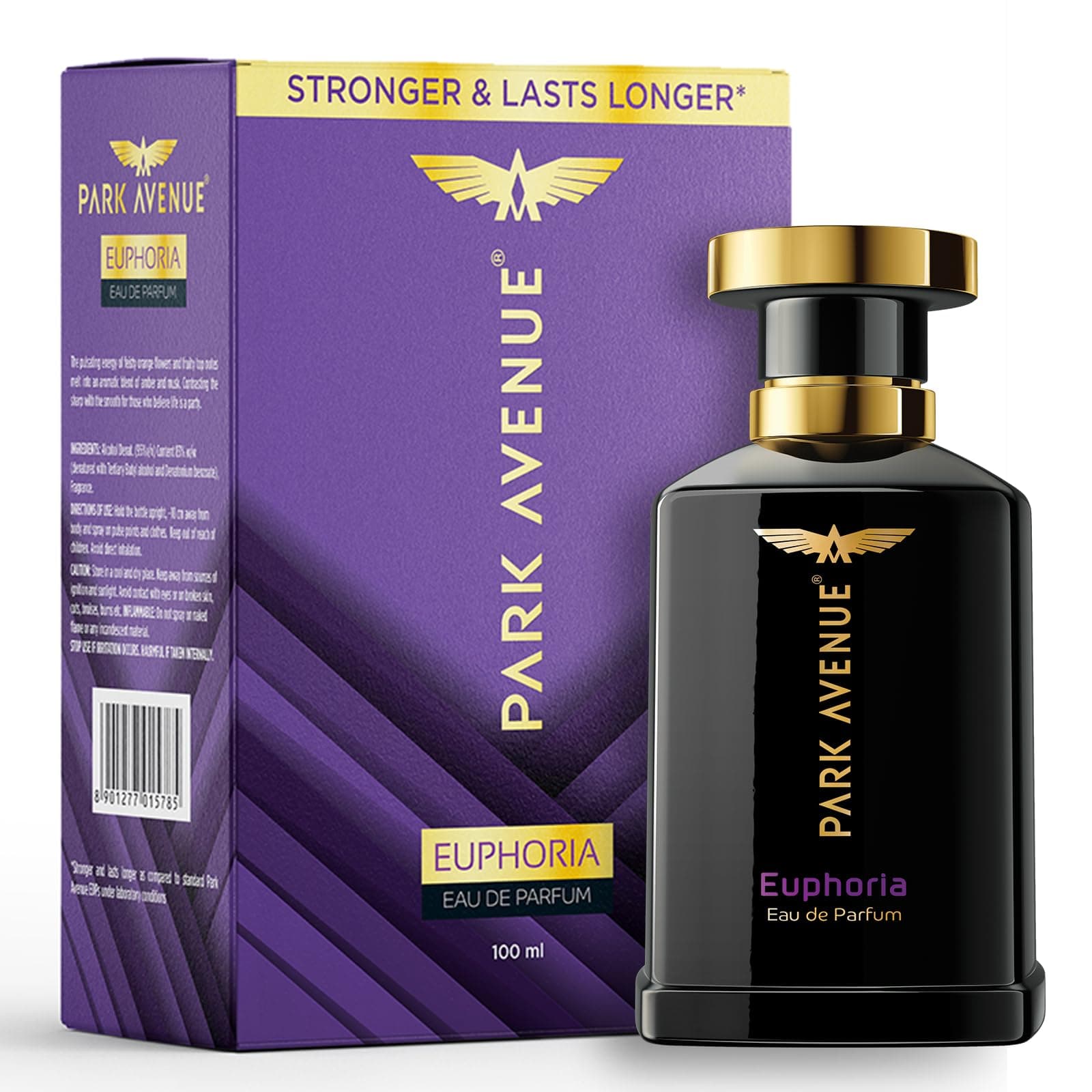 Euphoria, Eau De Parfum Men, 100ml | Long Lasting Perfume for Men | Premium Luxury Fragrance Scent | Aromatic Blend of Amber & Musk | Suitable for Every Occasion