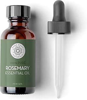 Pure Body Naturals 100% Rosemary Essential Oil, Rosemary Oil for Hair Growth and Aromatherapy, 1 Fl. Oz. by.