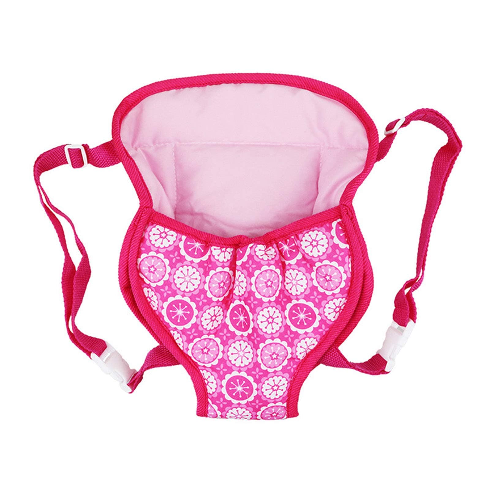 Baby Dolls Carrier Backpack Doll Accessories Front and Back Carrier with Straps for 15 Inch to 18 Inch Dolls, Doll Carrier