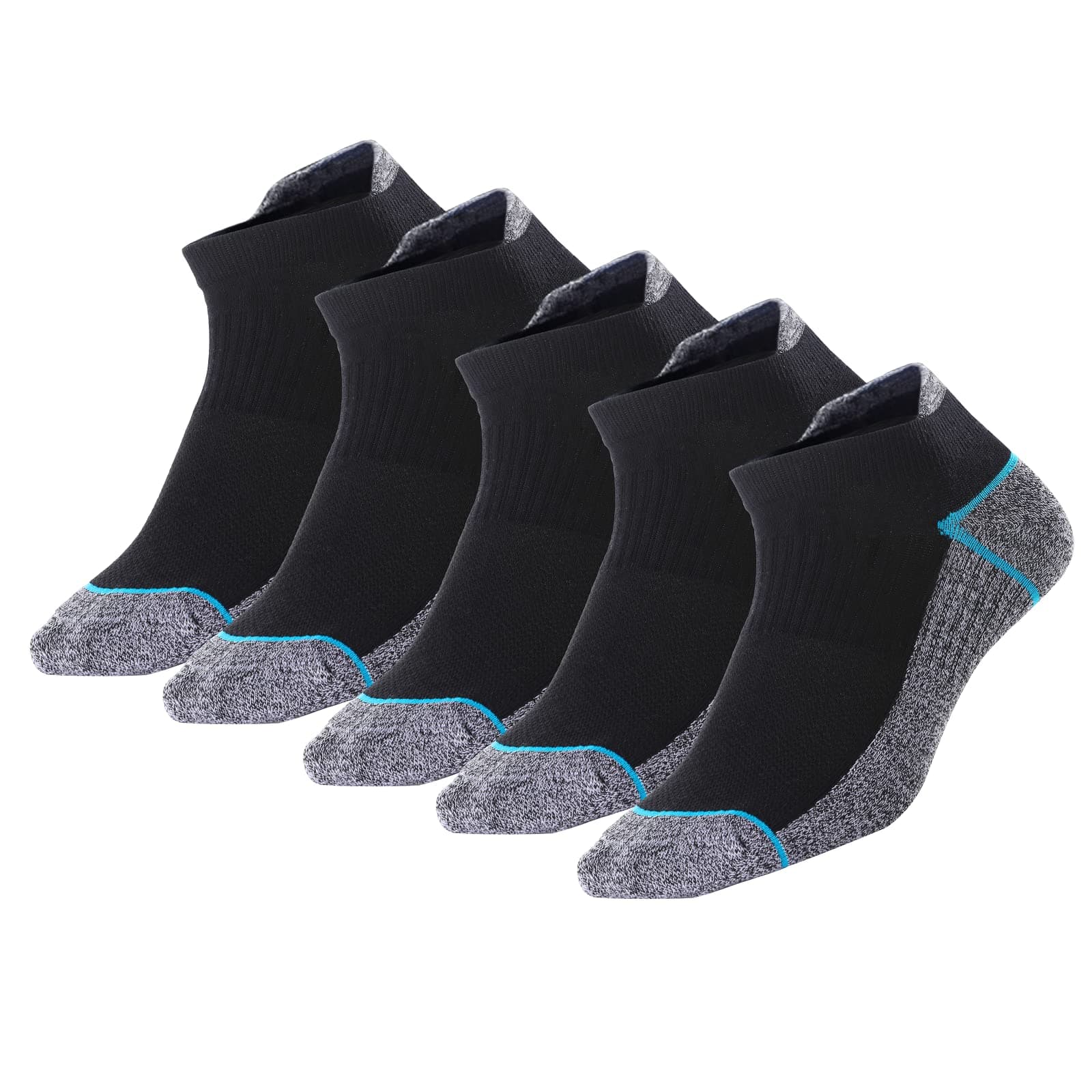 - Copper Ankle Athletic Running Socks Moisture Wicking Odor Control for Sweaty Feet