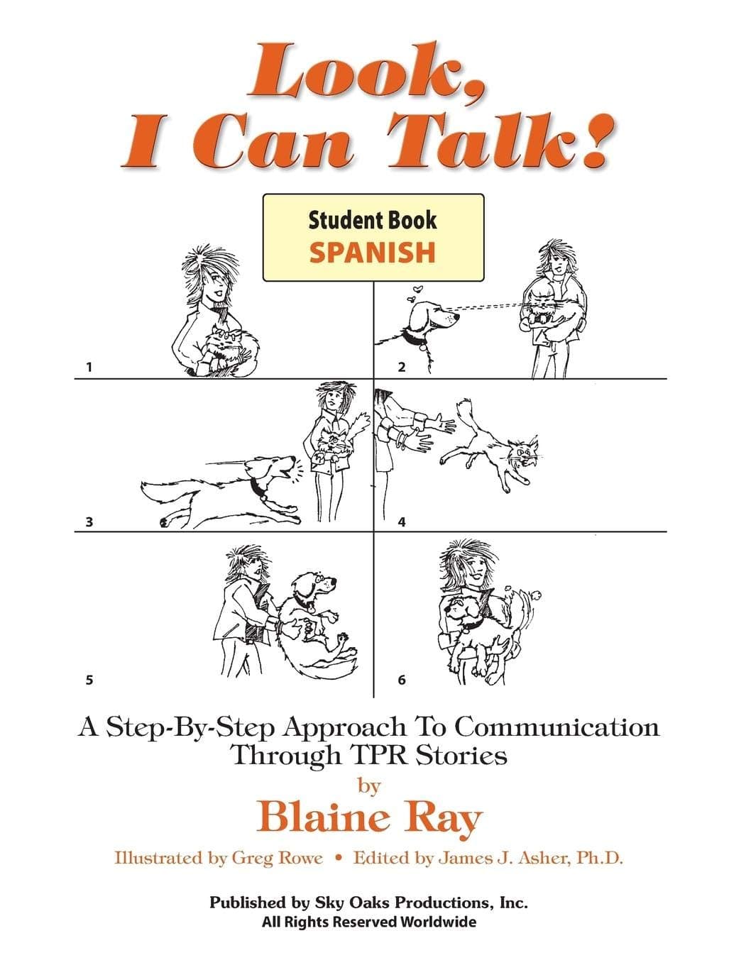 Look, I Can Talk! Student Workbook in Spanish (Spanish and English Edition) Paperback – January 1, 1995