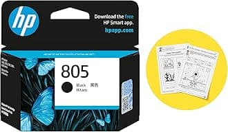 805 Black Original Ink Cartridge Compatible DeskJet (1212, 1210, 1211, 1213 1212, 2331. 2332, 2723, 2729, 2820, 4123)
