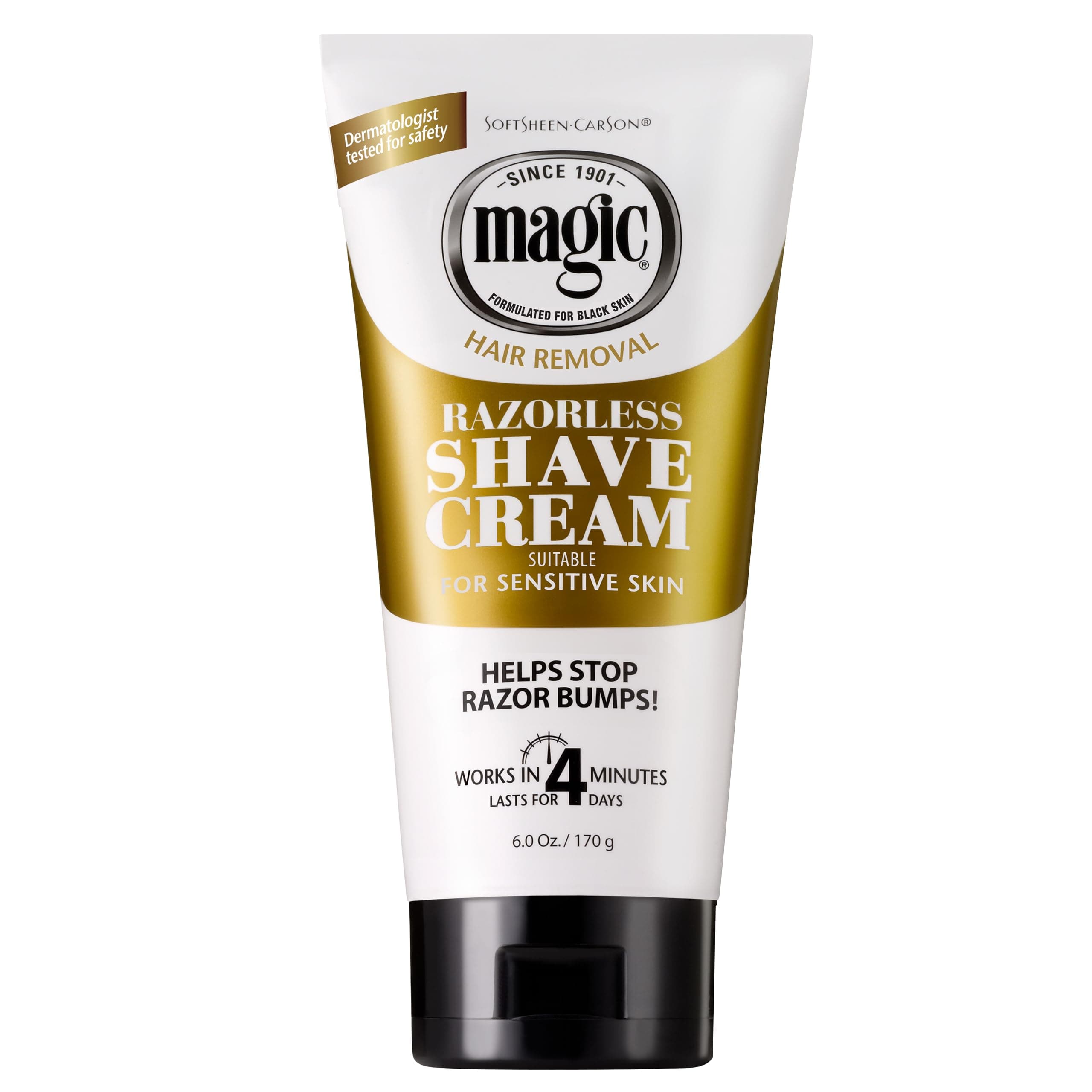 Magic Smooth Razorless Hair-Removing Cream 6oz/170g