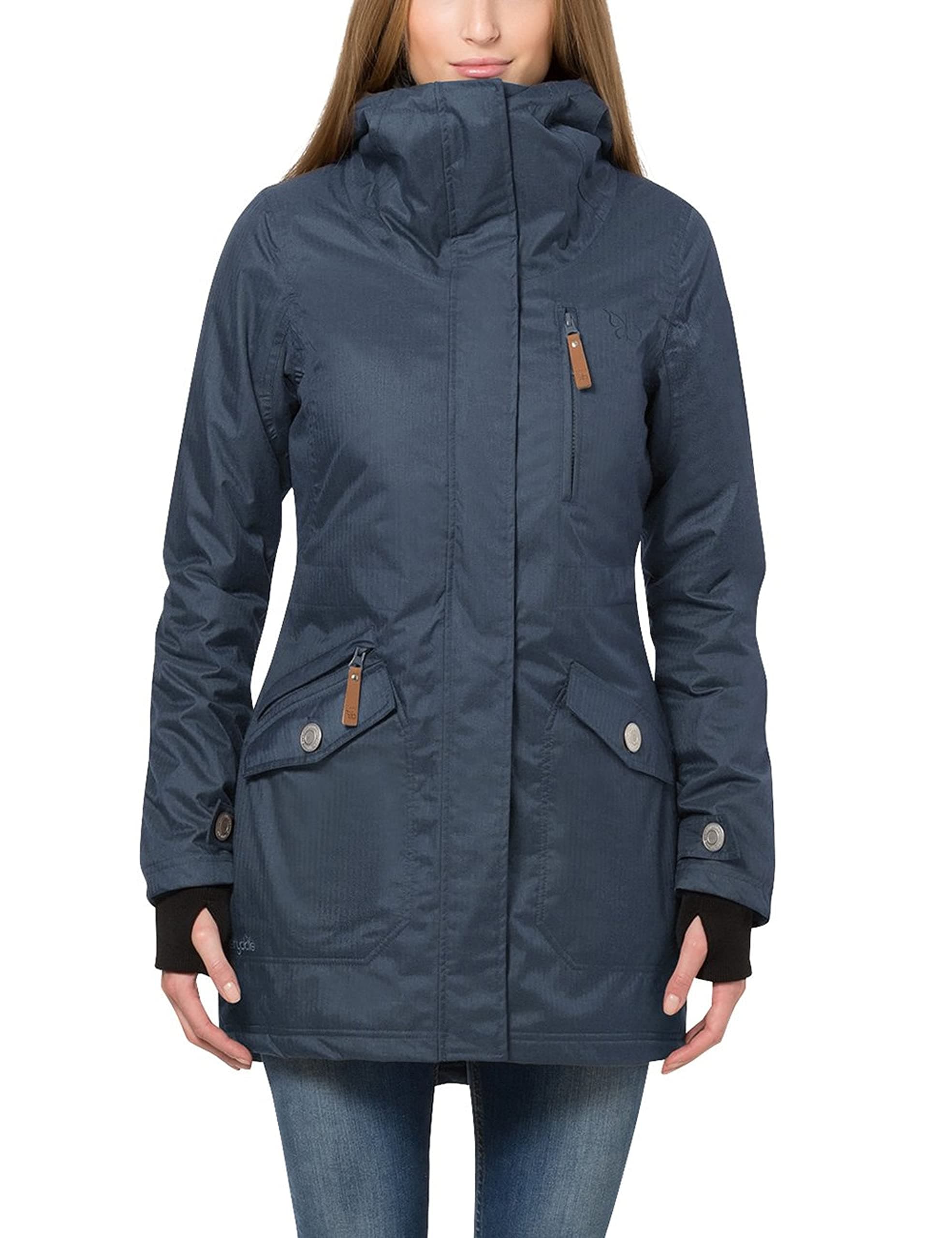 berydaleLadies Winter Parka, Windproof and Waterproof