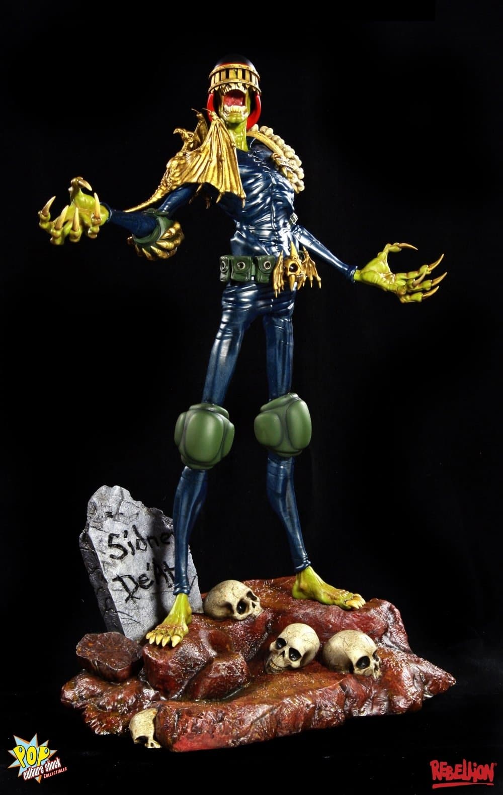 2000 AD JUDGE DEATH 1:4 SCALE STATUE LIMITED TO 275 PIECES