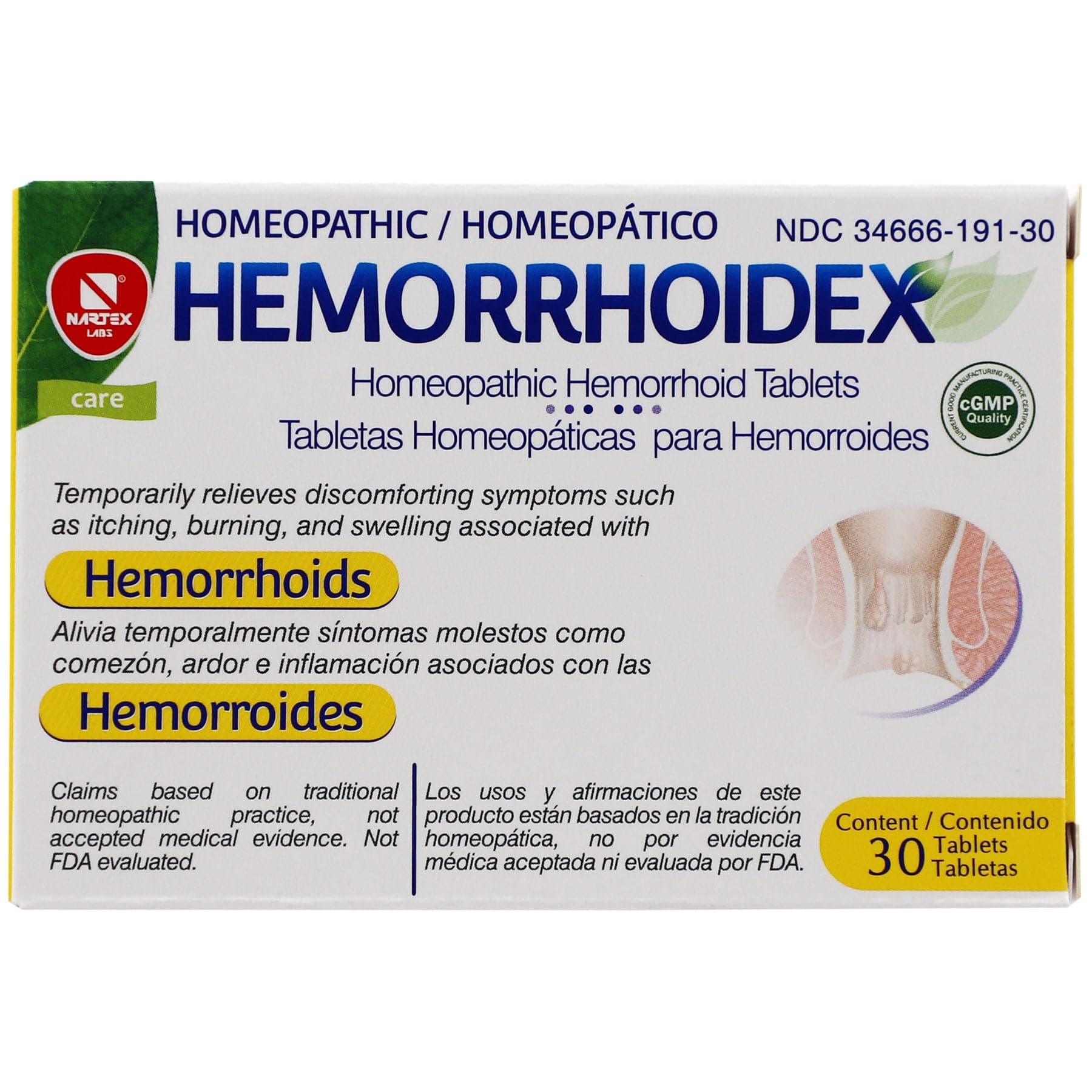 HEMORRHOIDEX Tablets