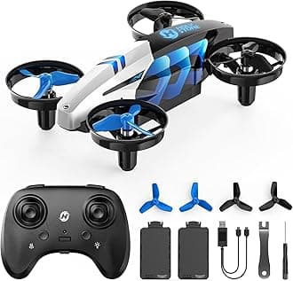 Holy Stone HS210T Mini Drone for Kids, 2-In-1 Mini Indoor Drone with Land & Fly Mode, Four Posture Deformations RC Quadcopter with 3D Flip, Auto Hovering, Birthday Toy Gift for Boys and Girls