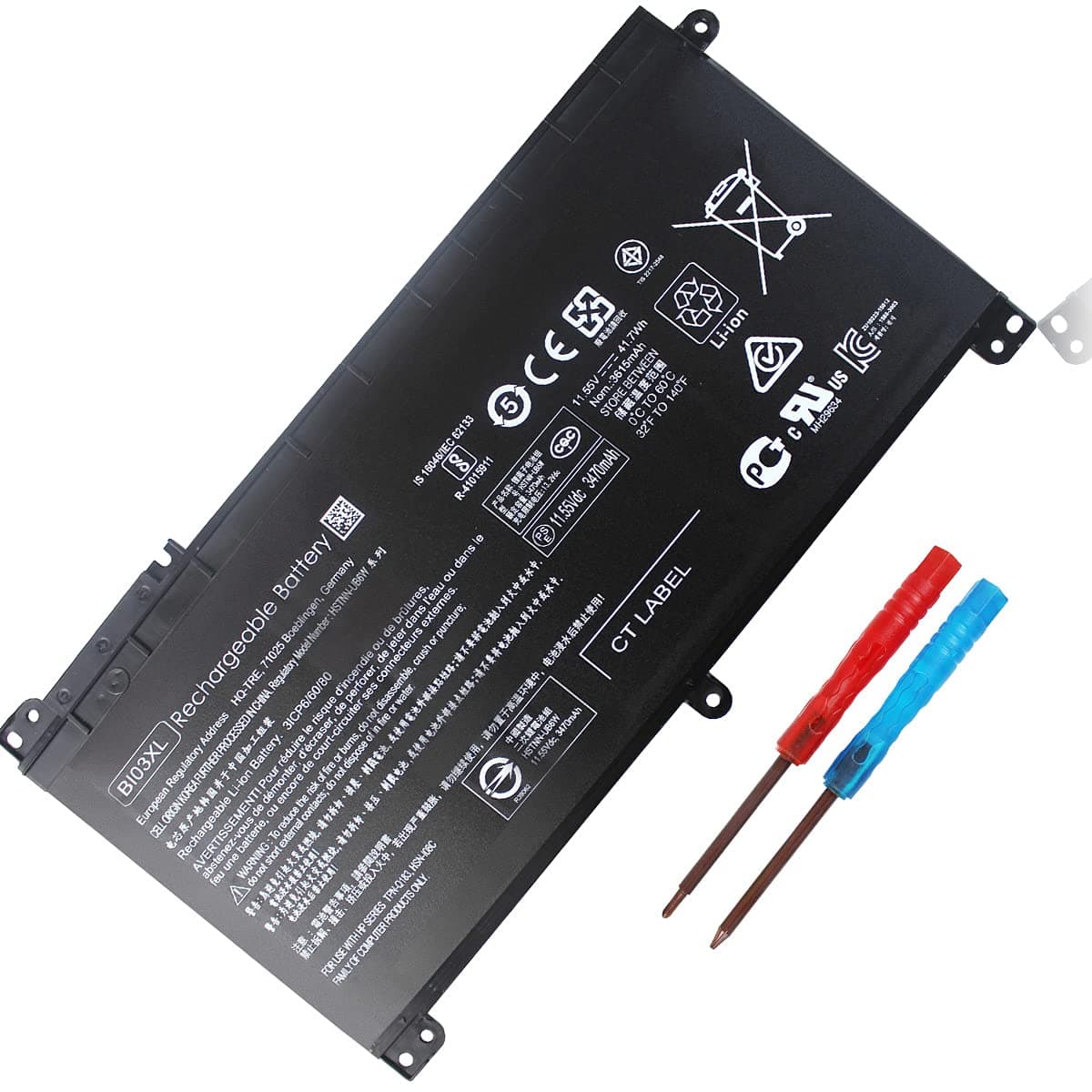 BI03XL ON03XL Laptop Battery