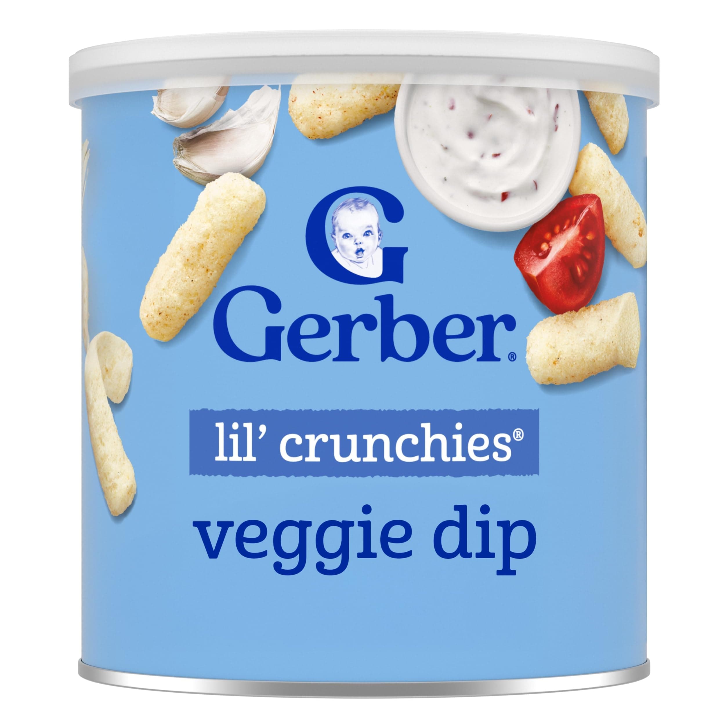 Gerber Lil' Crunchies, Veggie Dip, large