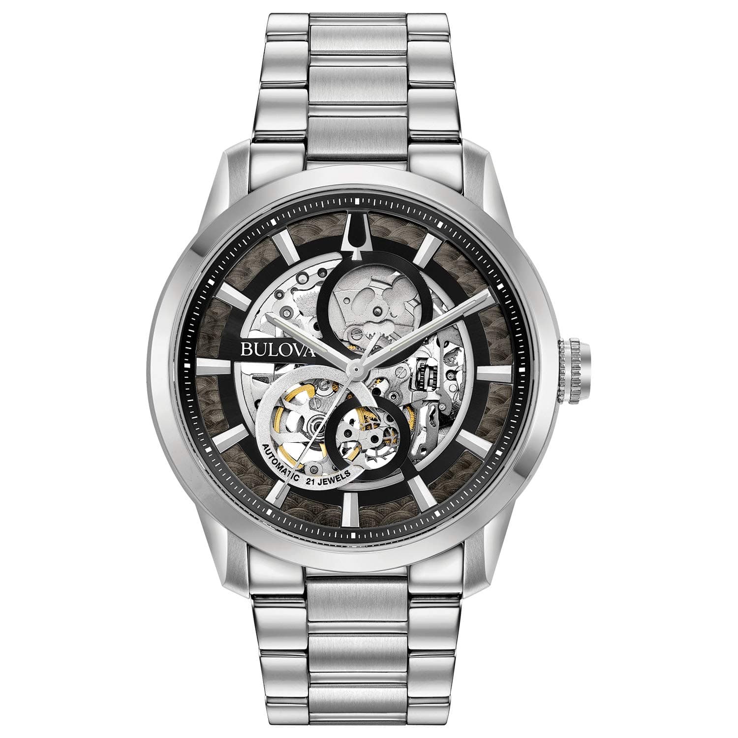 Mens Classic Sutton Automatic Stainless Steel Bracelet Watch
