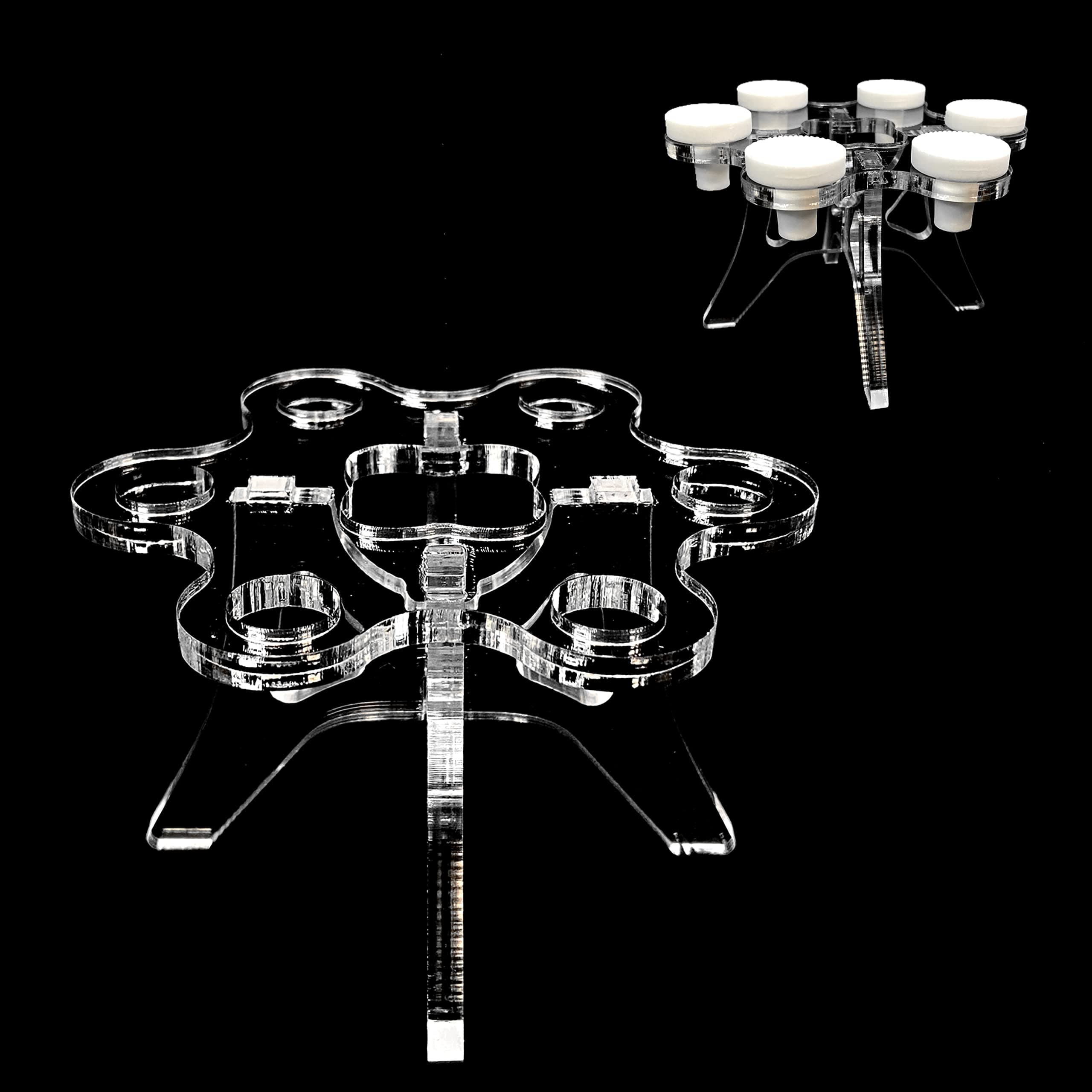 Coral Frag Rack Colony Holder Bottom Sand Bed Frag Plug Holder (Set of One)