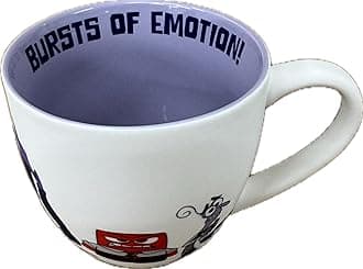 Inside Out Coffee Mug, Bursts of Emotion! with Purple Interior