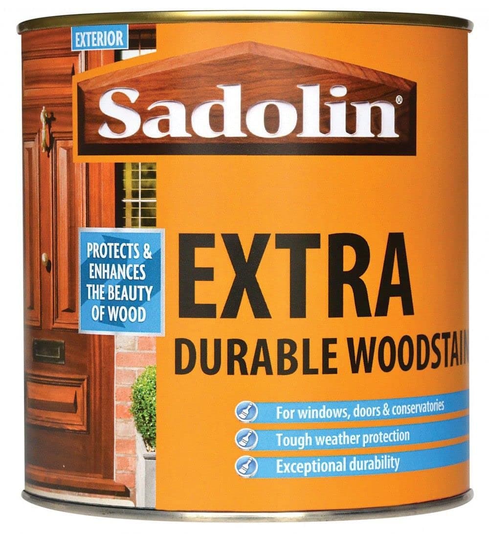Sadolin EXTRA WOODSTAIN (YELLOW TIN) 1lt - Light Oak