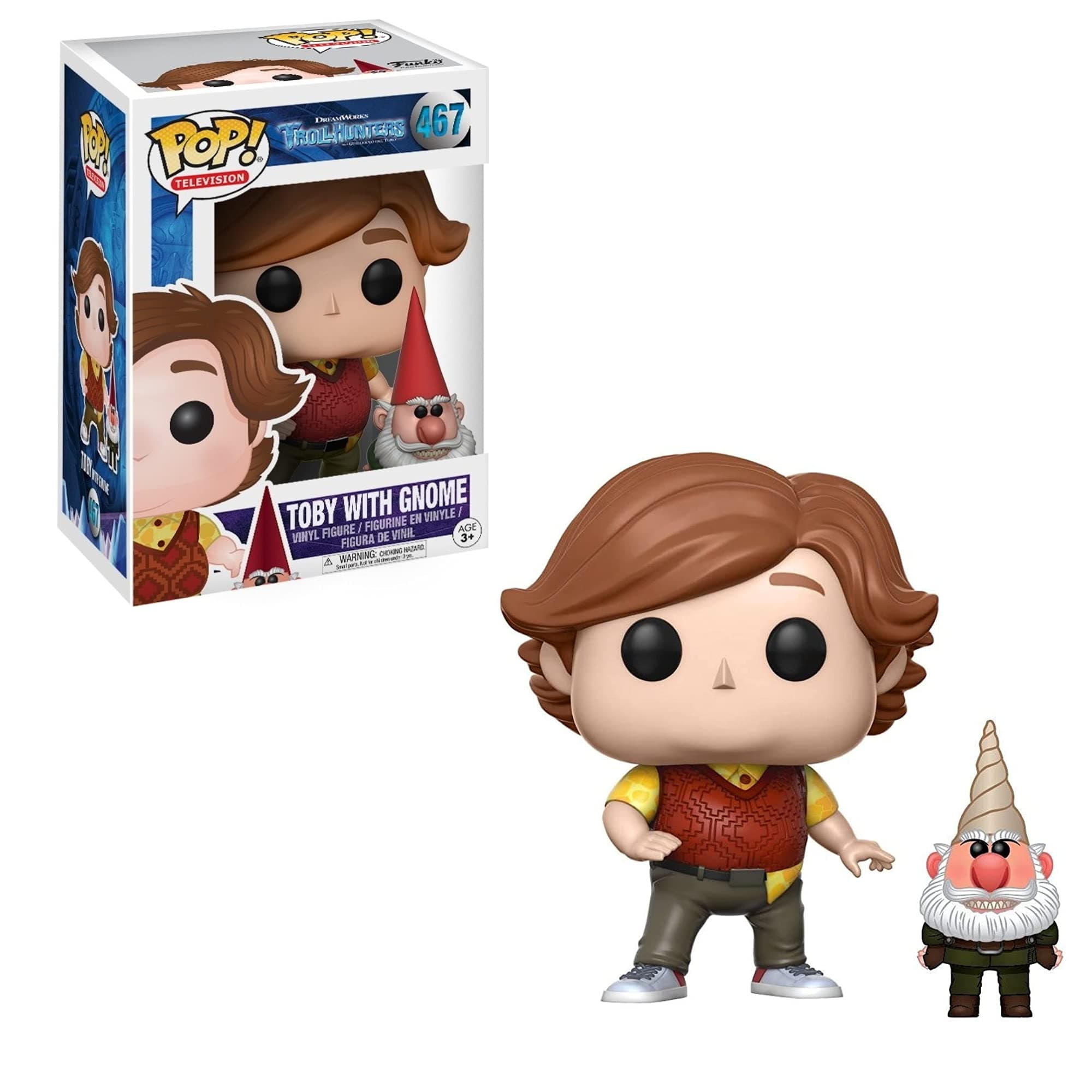 Funko POP! Trollhunters: Toby With Gnome