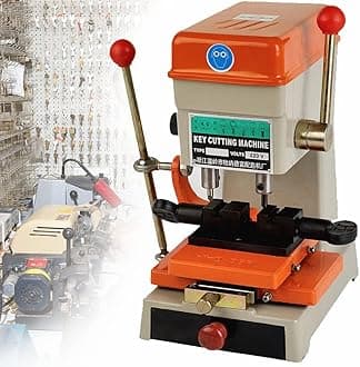 Professional 368A Key Duplicating Machine, Vertical Key Cutting Machine, Automatic Key Copier Machine for Making Keys, Universal Key Copy Tool Locksmith Tools,220V