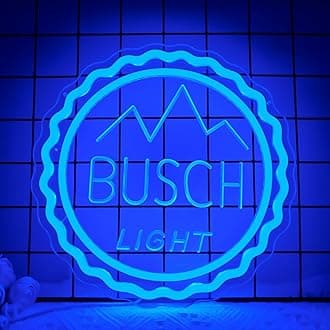 Beer Neon Sign for Wall Decor Neon Bar Signs Dimmable Led Signs Light Up Signs for Man Cave Bar Pub LED Neon Light Sign Neon Lights for Bedroom Gifts