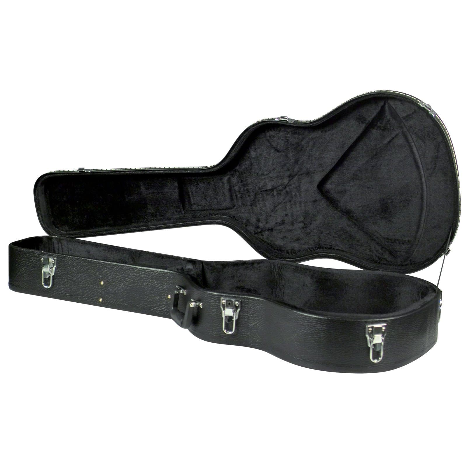 Carrion C-1502 Black Hardshell Classical/Resophonic Guitar Case