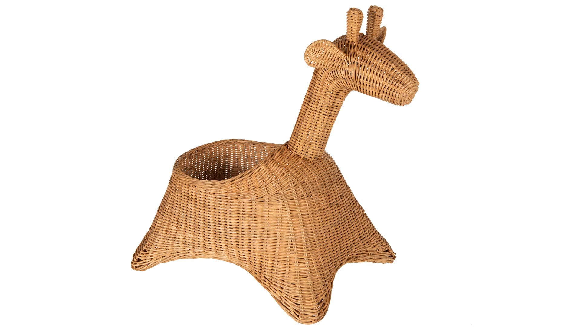 KoubooWicker Giraffe, Naural Color Storage Basket, Brown