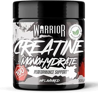 Creatine Monohydrate Powder 300g (100 Servings) – Pure Micronised Creatine Powder Supplement for Men & Women, Pre & Post Workout Strength, Muscle Growth & Recovery, Vegan – Unflavoured