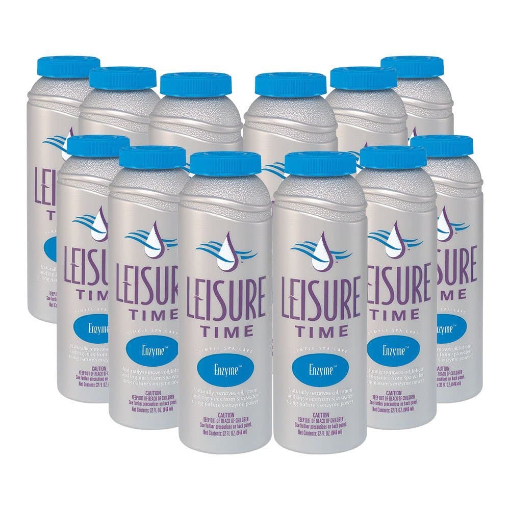 LEISURE TIMEEnzyme for Spas Hot Tub, 12-Pack