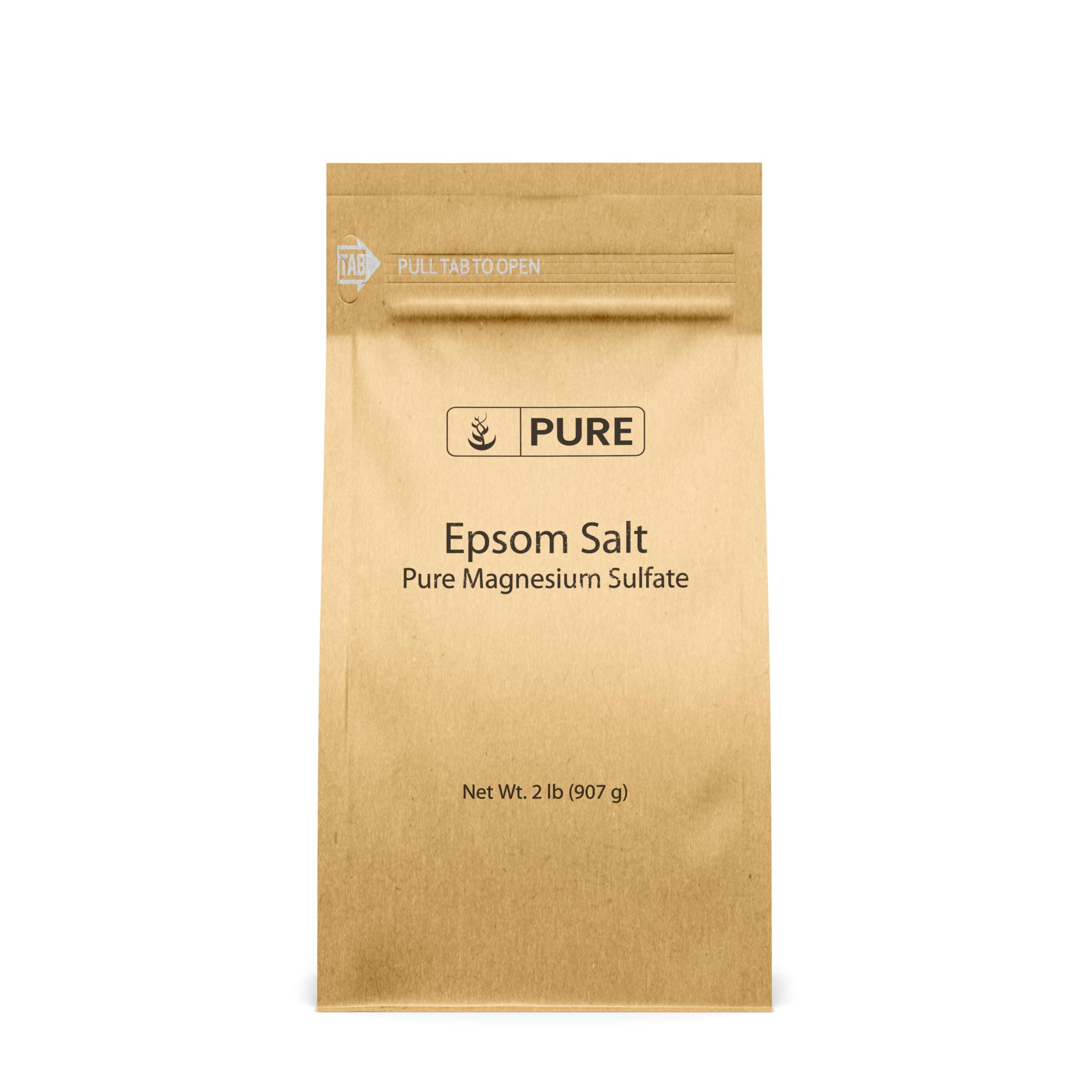PURE ORIGINAL INGREDIENTS Organic Epsom Salt (2lb)